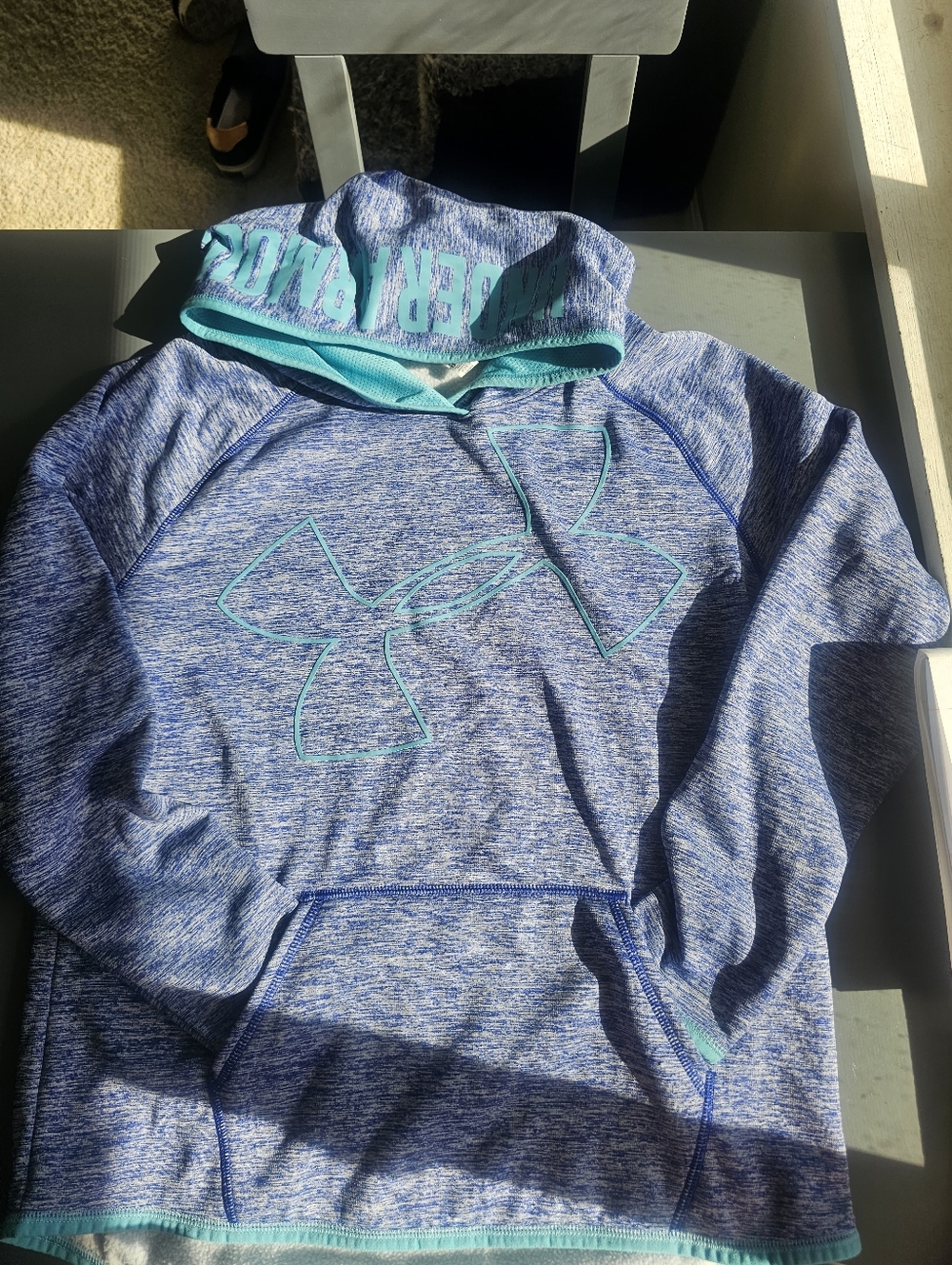 Girls Under Armour Hoodie Size Yxl